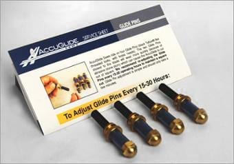 Glide Pin Set (qty 4) for All AccuGlide Models - Standard